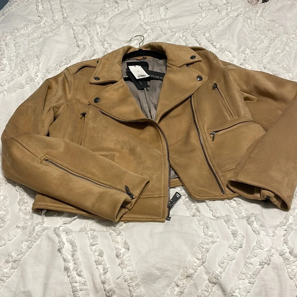 Banana Republic suede jacket - Picture 1 of 4